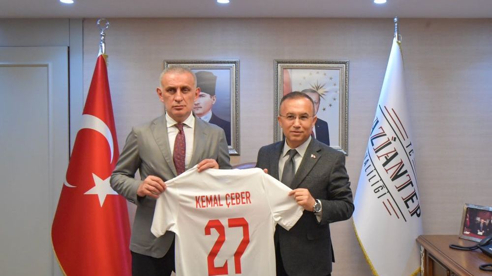 TFF Başkanı Hacıosmanoğlu, Gaziantep Valisi Çeber'e ne söz verdi?